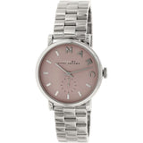  Shop Authentic Marc Jacobs Baker Pink Dial Silver Steel Strap Watch for Women - MBM3280 - Luxxuri