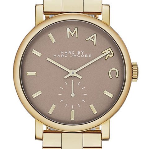  Shop Authentic Marc Jacobs Baker Brown Dial Gold Steel Strap Watch for Women - MBM8631 - Luxxuri