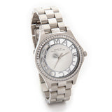  Shop Authentic Marc Jacobs Henry Transparent Silver Dial Silver Steel Strap Watch for Women - MBM3337 - Luxxuri