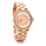  Shop Authentic Marc Jacobs Henry Transparent Rose Gold Dial Rose Gold Steel Strap Watch for Women - MBM3339 - Luxxuri