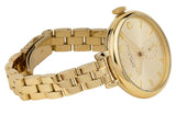  Shop Authentic Marc Jacobs Sally Champagne Gold Dial Gold Steel Strap Watch for Women - MBM3363 - Luxxuri