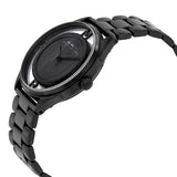  Shop Authentic Marc Jacobs Tether Transparent Black Dial Black Steel Strap Watch for Women - MBM3419 - Luxxuri