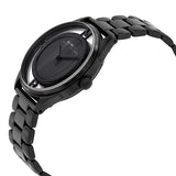  Shop Authentic Marc Jacobs Tether Transparent Black Dial Black Steel Strap Watch for Women - MBM3415 - Luxxuri