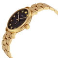  Shop Authentic Marc Jacobs Baker Dexter Black Dial Gold Steel Strap Watch for Women - MBM3421 - Luxxuri