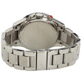 Marc Jacobs Rock Chronograph White Dial Silver Steel Strap Watch for Men - MBM5027
