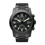  Shop Authentic Marc Jacobs Larry Chronograph Black Dial Black Steel Strap Watch for Men - MBM5032 - Luxxuri