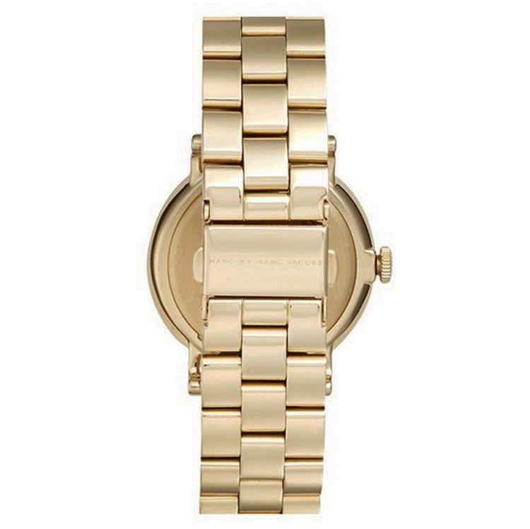  Shop Authentic Marc Jacobs Baker Green Dial Gold Steel Strap Watch for Women - MBM3245 - Luxxuri
