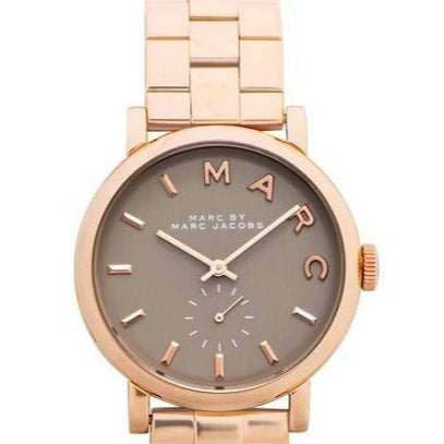  Shop Authentic Marc Jacobs Baker Brown Dial Rose Gold Steel Strap Watch for Women - MBM8632 - Luxxuri