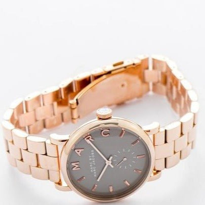  Shop Authentic Marc Jacobs Baker Brown Dial Rose Gold Steel Strap Watch for Women - MBM8632 - Luxxuri