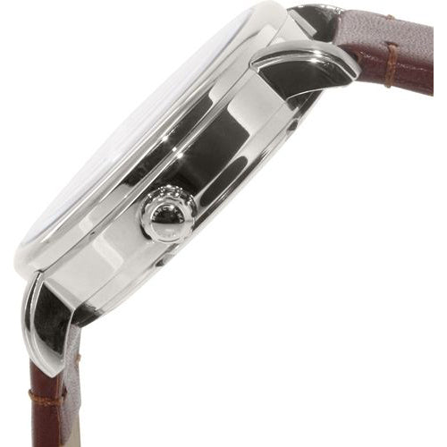  Shop Authentic Marc Jacobs Fergus White Dial Brown Leather Strap Watch for Women - MBM8649 - Luxxuri