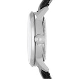  Shop Authentic Fossil Townsman Automatic Skeleton White Dial Black Leather Strap Watch for Men - ME3085 - Luxxuri