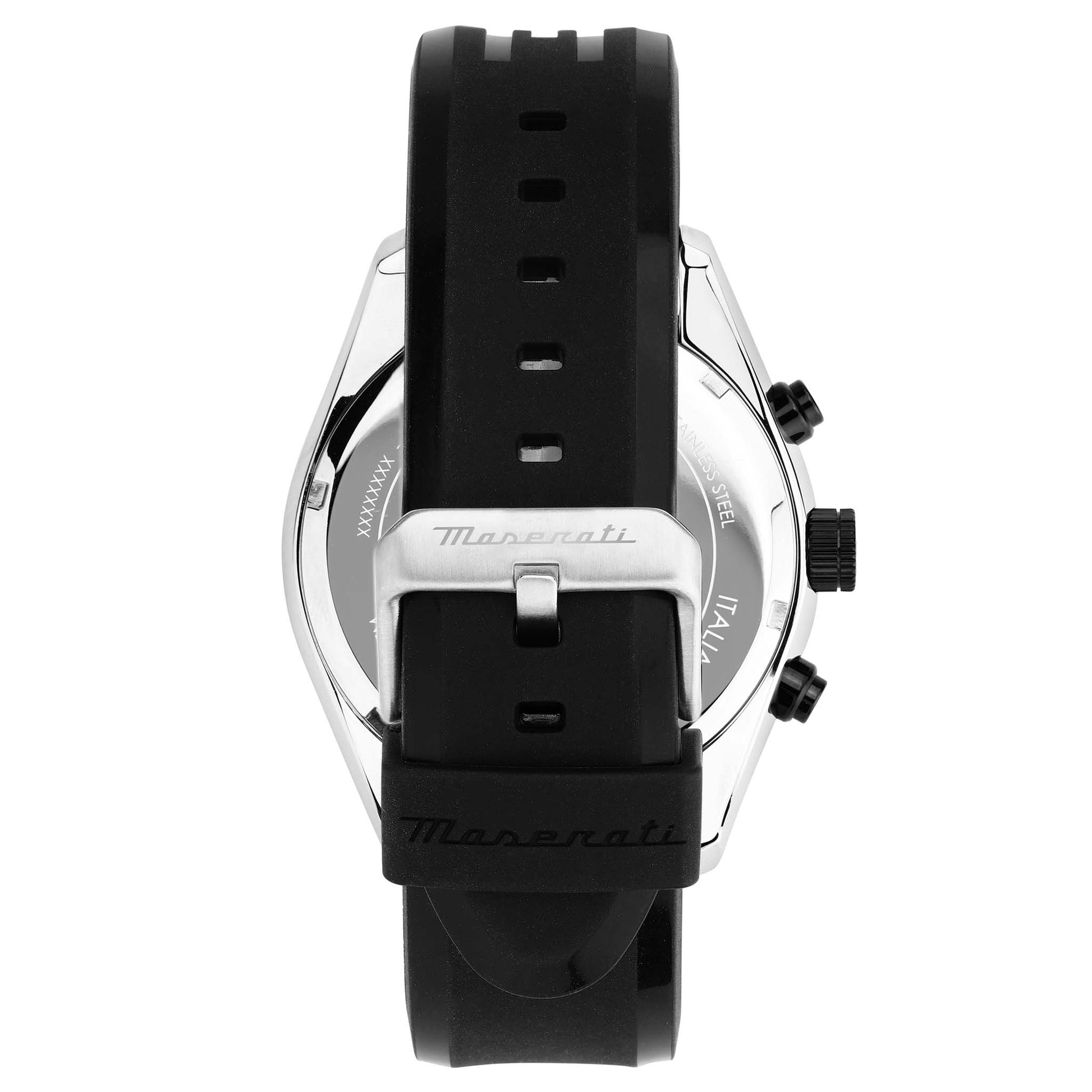  Shop Authentic Maserati Traguardo Chronograph Blue Dial Black Silicone Strap Watch For Men - R8871612044 - Luxxuri