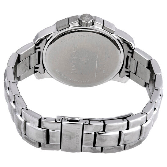  Shop Authentic Maserati Successo Chronograph Green Dial Silver Steel Strap Watch For Men - R8873621017 - Luxxuri