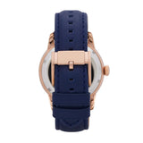  Shop Authentic Fossil Grant Twist Multifunction Blue Dial Blue Leather Strap Watch for Men - ME1162 - Luxxuri