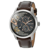  Shop Authentic Fossil Townsman Automatic Black Dial Brown Leather Strap Watch for Men -  ME1163 - Luxxuri