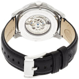  Shop Authentic Fossil Grant Skeleton White Dial Black Leather Strap Watch for Men -  ME3053 - Luxxuri