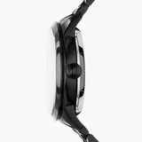  Shop Authentic Fossil Townsman Multi Function Mechanical Black Dial Black Steel Strap Watch for Men - ME3062 - Luxxuri