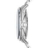  Shop Authentic Fossil Townsman Automatic Skeleton Blue Dial Silver Steel Strap Watch for Men - ME3073 - Luxxuri