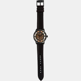  Shop Authentic Fossil Townsman Automatic Skeleton Brown Dial Brown Leather Strap Watch for Men - ME3098 - Luxxuri