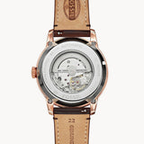  Shop Authentic Fossil Townsman Beige Dial Brown Leather Strap Watch for Men - ME3105 - Luxxuri