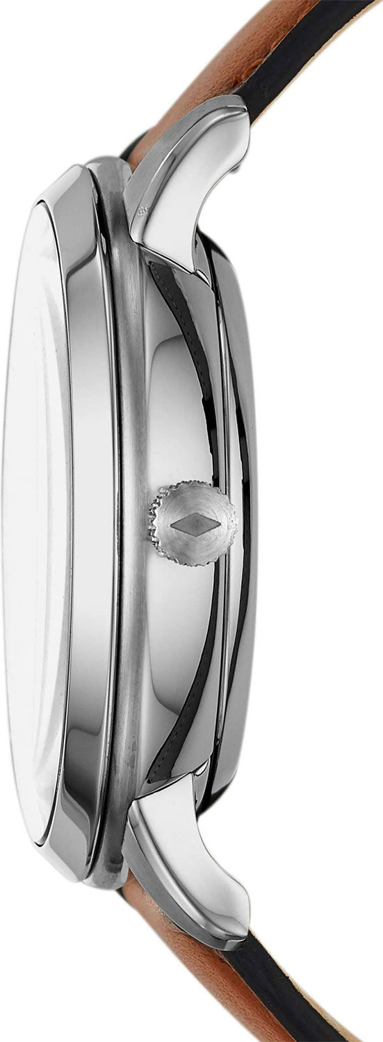  Shop Authentic Fossil Neutra Automatic Luggage Skeleton Blue Dial Brown Leather Strap Watch for Men - ME3160 - Luxxuri