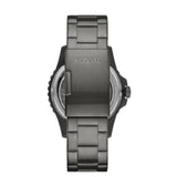  Shop Authentic Fossil Bronson Automatic Skeleton Black Dial Grey Steel Strap Watch for Men - ME3255 - Luxxuri