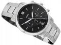  Shop Authentic Fossil Neutra Chronograph Black Dial Silver Steel Strap Watch for Men - FS5384 - Luxxuri