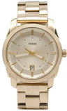  Shop Authentic Fossil Machine Gold Dial Gold Steel Strap Watch for Men - FS5264 - Luxxuri