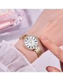  Shop Authentic Guess Muse Quartz Silver Dial Rose Gold Steel Strap Watch For Women - W1008L3 - Luxxuri