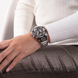  Shop Authentic Guess Queen Quartz Silver Dial Silver Steel Strap Watch For Women - GW0464L1 - Luxxuri