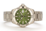  Shop Authentic Tag Heuer Aquaracer Green Dial Watch for Men - WAY2015.BA0927 - Luxxuri