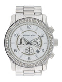  Shop Authentic Michael Kors Runway Chronograph Quartz Silver Dial Silver Steel Strap Watch For Women - MK5574 - Luxxuri