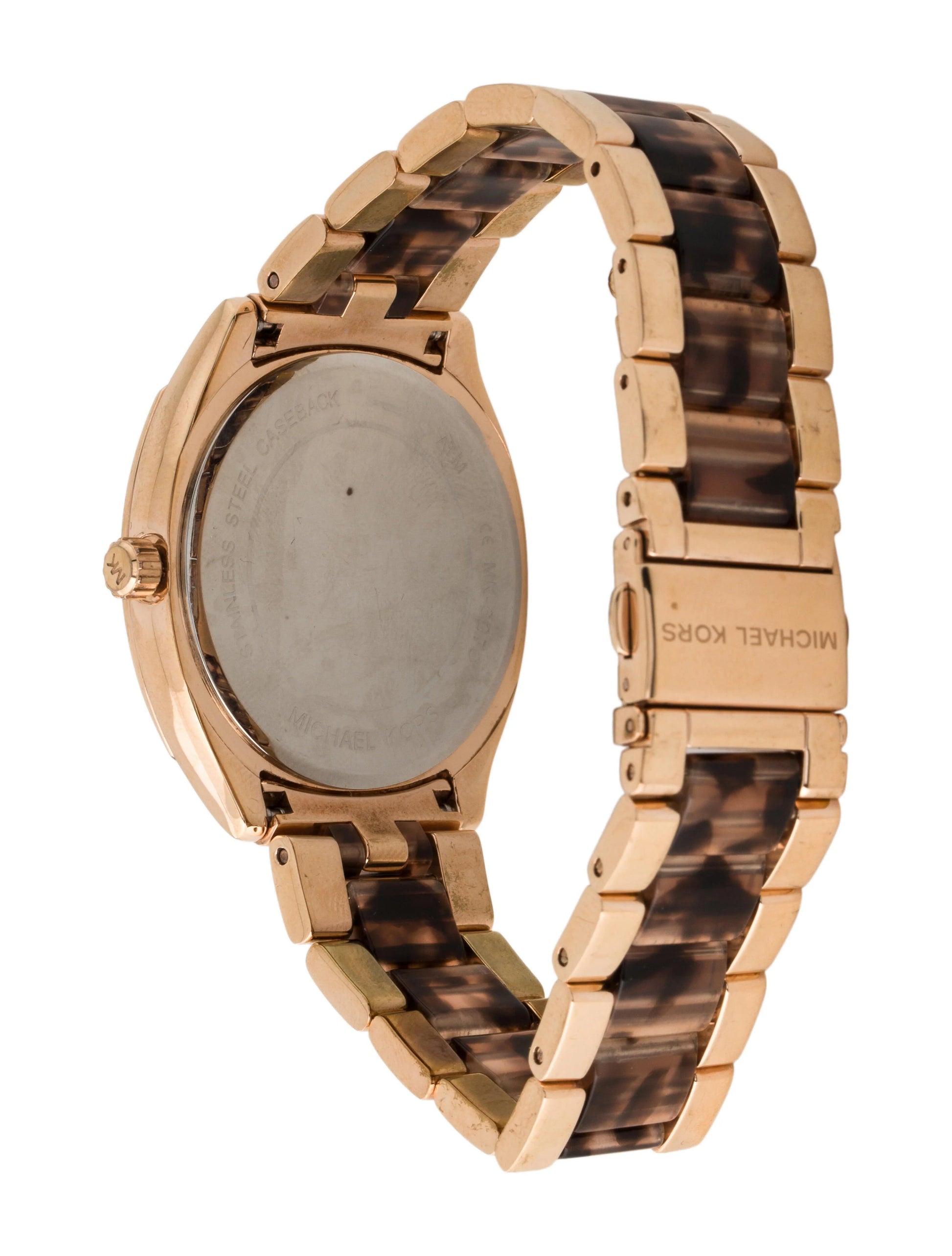  Shop Authentic Michael Kors Bryn Rose Gold Dial Two Tone Steel Strap Watch For Women - MK6276 - Luxxuri