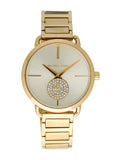 Shop Authentic Michael Kors Portia Gold Dial Gold Steel Strap Watch for Women - MK3639 - Luxxuri