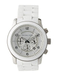  Shop Authentic Michael Kors Oversize White Dial White Steel Strap Watch for Men - MK8108 - Luxxuri