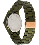  Shop Authentic Michael Kors Slim Runway Green Dial Green Steel Strap Watch for Women - MK4526 - Luxxuri