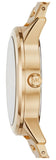  Shop Authentic Michael Kors Hartman Analog Quartz Black Dial Gold Steel Strap Watch For Women - MK3647 - Luxxuri