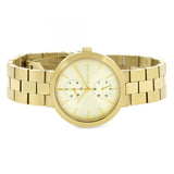  Shop Authentic Michael Kors Garner Quartz Gold Dial Gold Steel Strap Watch For Women - MK6408 - Luxxuri