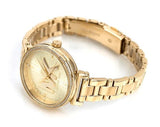  Shop Authentic Michael Kors Sofie Quartz Gold Dial Gold Steel Strap Watch For Women - MK4334 - Luxxuri