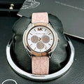  Shop Authentic Michael Kors Multifunction Silver Dial Pink Leather Strap Watch For Women - MK7206 - Luxxuri