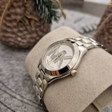  Shop Authentic Michael Kors Mini Slim Runway Silver Dial Silver Steel Strap Watch for Women - MK3548 - Luxxuri
