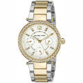  Shop Authentic Michael Kors Parker White Dial Two Tone Steel Strap Watch for Women - MK6055 - Luxxuri