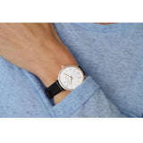 Shop Authentic Michael Kors Pyper Three Hand White Dial Black Leather Strap Watch For Women - MK2835 - Luxxuri