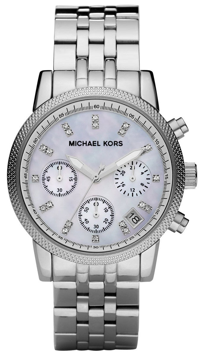  Shop Authentic Michael Kors Ritz White Dial Silver Stainless Steel Strap Watch for Women - MK5020 - Luxxuri