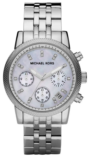  Shop Authentic Michael Kors Ritz White Dial Silver Stainless Steel Strap Watch for Women - MK5020 - Luxxuri
