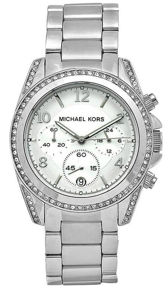  Shop Authentic Michael Kors Blair Silver Dial Silver Steel Strap Watch for Women - MK5165 - Luxxuri