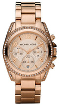  Shop Authentic Michael Kors Blair Rose Gold Dial Rose Gold Steel Strap Watch for Women - MK5263 - Luxxuri