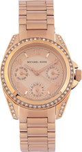  Shop Authentic Michael Kors Blair Rose Gold Dial Rose Gold Steel Strap Watch for Women - MK5613 - Luxxuri