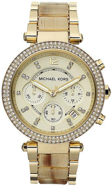  Shop Authentic Michael Kors Parker Gold Dial Gold Steel Strap Watch for Women - MK5632 - Luxxuri