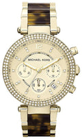  Shop Authentic Michael Kors Parker Gold Dial Two Tone Steel Strap Watch for Women - MK5688 - Luxxuri